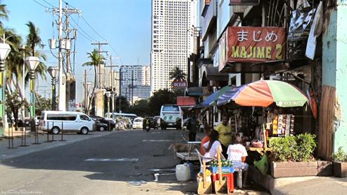A Manila Neighborhood Street Scene