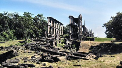 Bombed Out Ruins on Corregidor