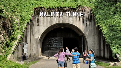 Malinta Tunnel Build by the U.S. Army Corps of Engineers