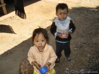 Two Delightful Children of Luang Prabang, Laos