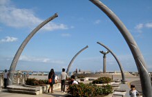 The Atami Moon Terrace is Part of the Newly Developed Atami Shinsui Park with Great Day and Night Views of the Port, City and Harbor; and, it is Considered to be a Sacred Place for Lovers