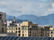 A view San Francisco birds see while flying around Ciity Birds Country, the Heart of San Francisco