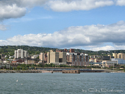 The Eastern Side of Downtown Duluth, Minnesota