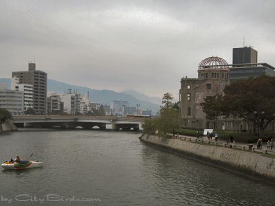 A View of Rebuilt Hiroshima Near the Atomic Dome