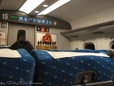 The Train Interiors have the Look and Feel of a Airline Cabin