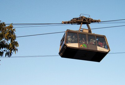 Cable Car to Seoul Tower