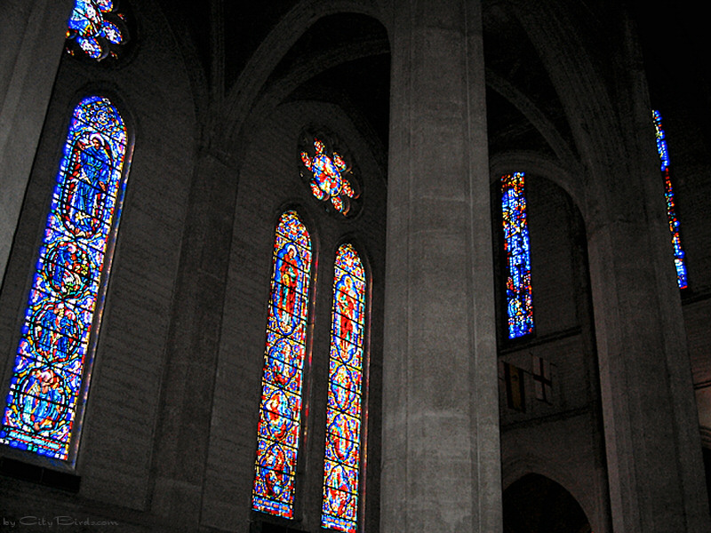 Interior View of Grace Cathedral, SF