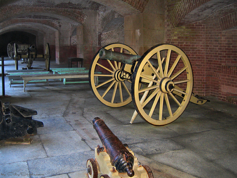 Artillery at Fort Point, SF