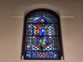 A Stained Glass Window at the Main Post Chapel, Presidio of San Francisco