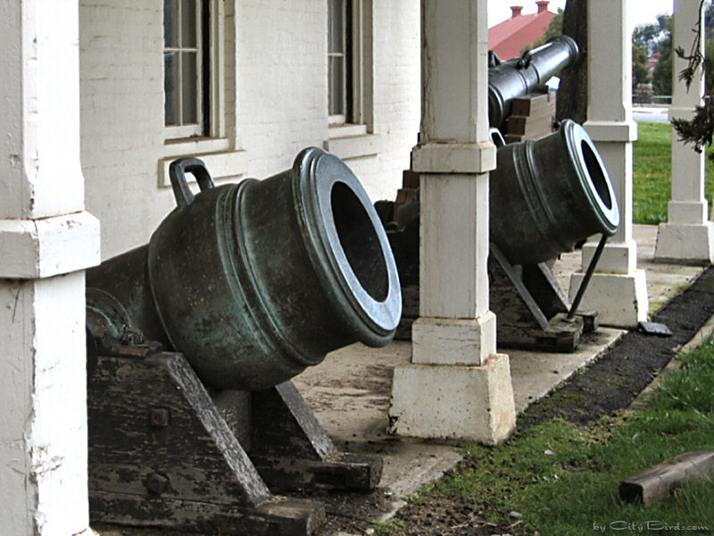 Old Mortars at the Presidio of San Francisco