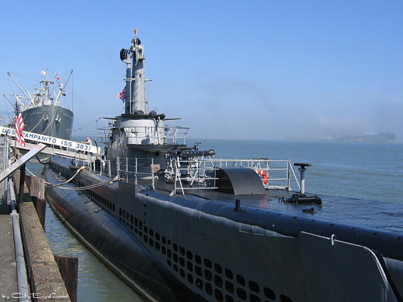 WWII Submarine Pampanito, San Francisco
