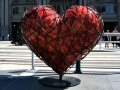 Heart Exhibit at the Embarcadero, San Francisco