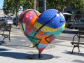 Heart Exhibit at the Embarcadero, San Francisco