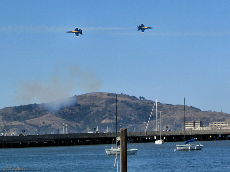 Blue Angels Performance in San Francisco 2003