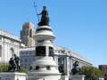 Statues at San Francisco's Civic Center