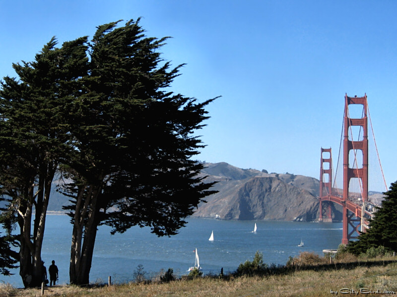 San Francisco Side of the Golden Gate Bridge