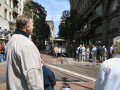 Powell-Market Street Cable Car Turn-around.  A City Birds digital photo.