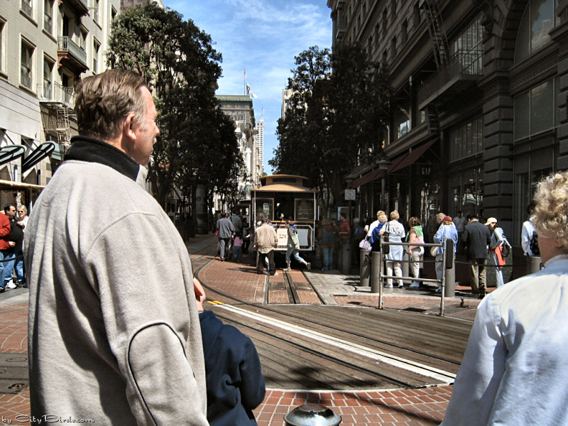 Powell Street Cable Car Turnaround, San Francisco