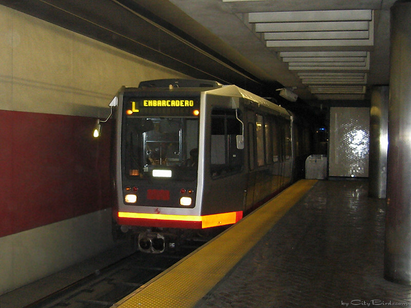 Muni Metro Train, San Francisco
