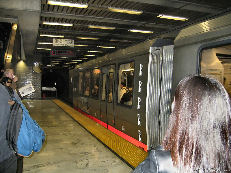Muni Metro Train, San Francisco