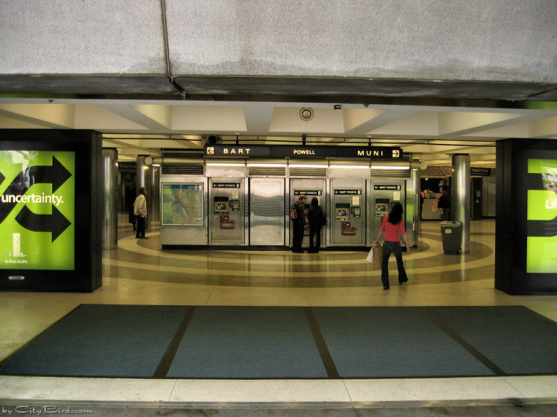 Powell Station Entrance, San Francisco