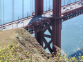 North Tower of the Golden Gate Bridge.  A City Birds digital photo.