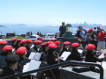 Memorial Day Music at the Golden Gate Bridge.  A City Birds digital photo.