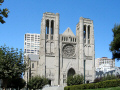View of Grace Cathedral, San Francisco.
