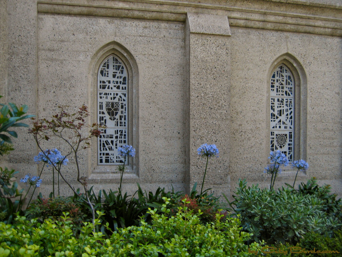 Shaded Garden, Grace Cathedral, San Francisco.