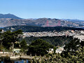 San Francisco Panorama with Golden Gate Bridge in the Background taken 2005