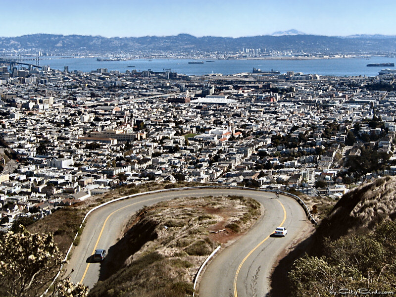 San Francisco Panorama from Twin Peaks