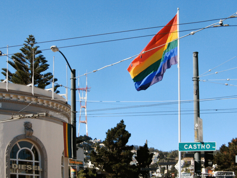 Rainbow Flag, The Castro, San Francisco