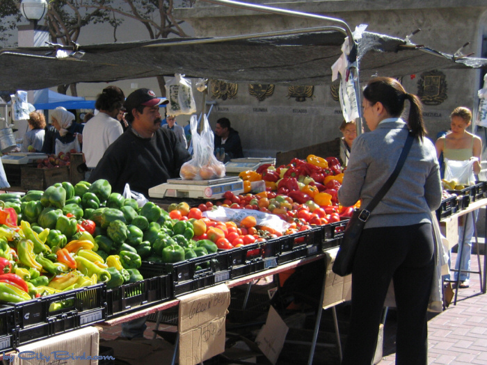 Farmers Market, UN Plaza, San Francisco.