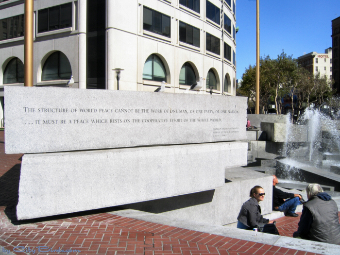 United Nations Plaza, San Francisco.