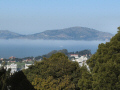 Fort Mason from Lafayette Square Park