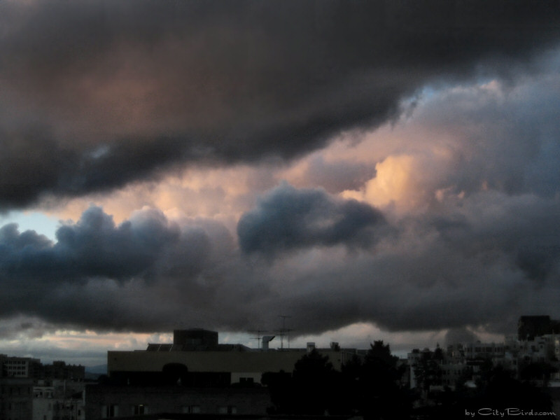 Storm Clouds Over San Francisco
