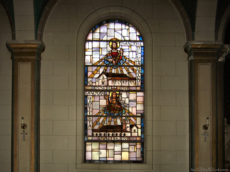 Mission Dolores Basilica, San Juan Window
