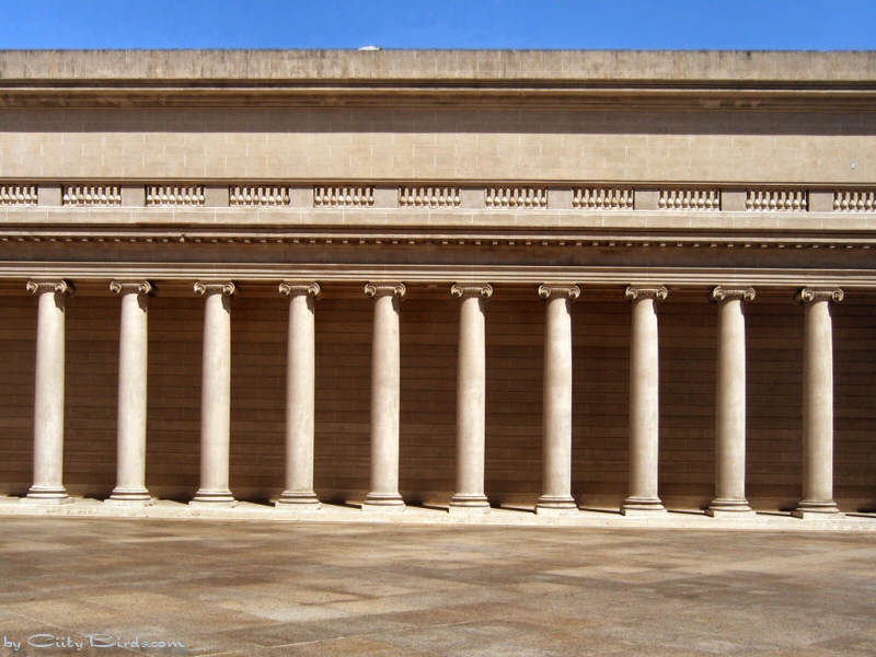 Courtyard Ionic Columns