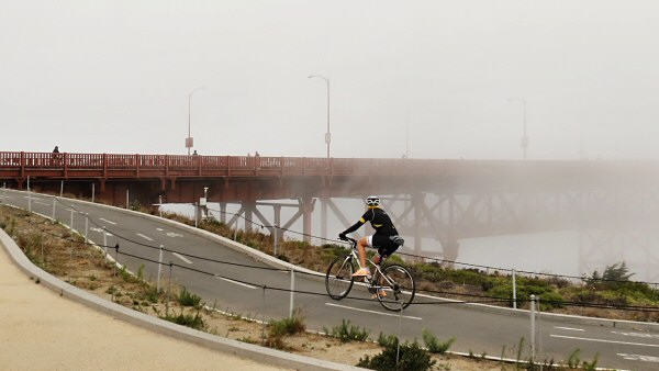 Bicycling Around the Fog