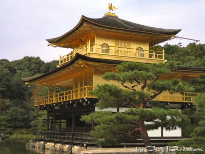 Kyoto Golden Pavilion -- a Zen Buddhist Temple