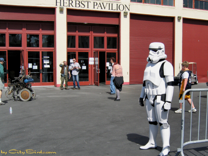 Amusements at Fort Mason, San Francisco.  A City Birds digital photo.