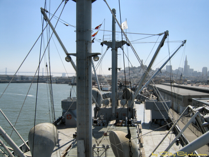 Liberty Ship Jeremiah O'Brien.   A City Birds digital photo.