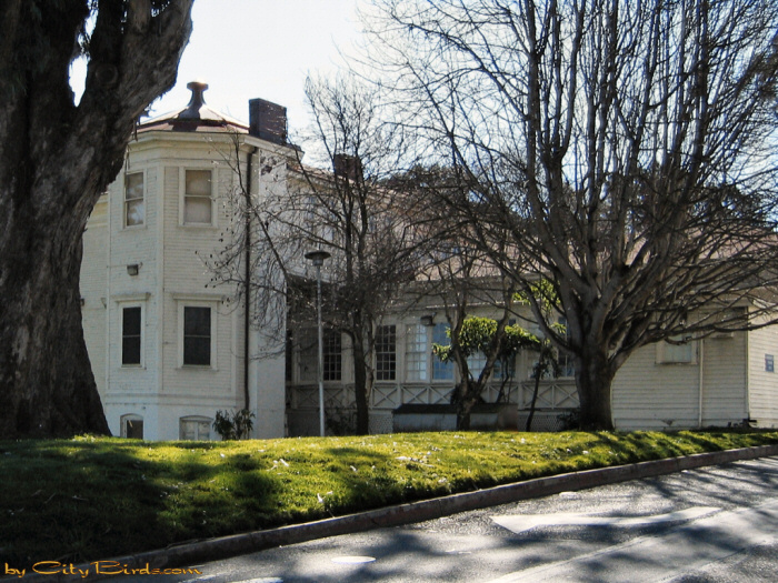 Wright Hospital, Presidio of San Francisco.  A City Birds digital photo.