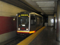 Metro train arriving.  A City Birds digital photo.