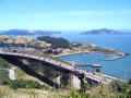 Vista Point, Marin Headlands.  A City Birds digital photo.
