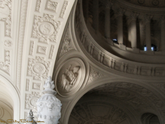 Interior of San Francisco City Hall.