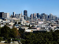 View from San Francisco from Dolores Park