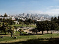 View from San Francisco from Dolores Park