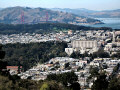 San Francisco Panorama with Golden Gate Bridge in the Background taken 2009