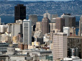 Close-up of Downtown San Francisco -- 2009